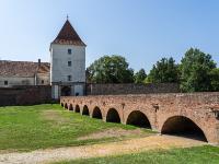 Brücke zum Schloß Nádasdy - Sárvár